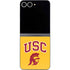 University of Southern California USC Trojans Yellow Galaxy Z Flip6 Skin